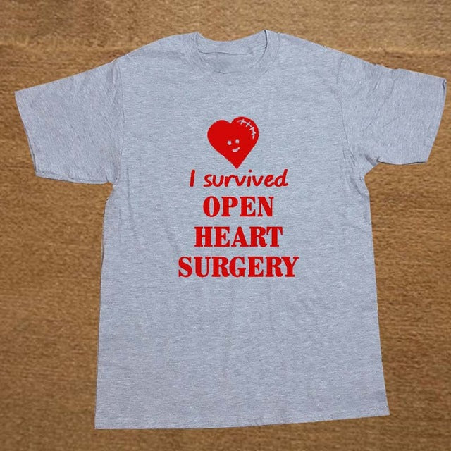 I Survived Open Heart Surgery  T-shirt