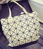 Surgical Life  Laser Geometric Handbag including Stainless Steel Look